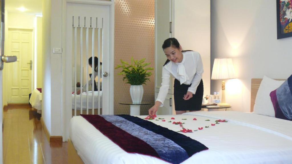 Hanoi Mai Charming Hotel & Travel Kültér fotó